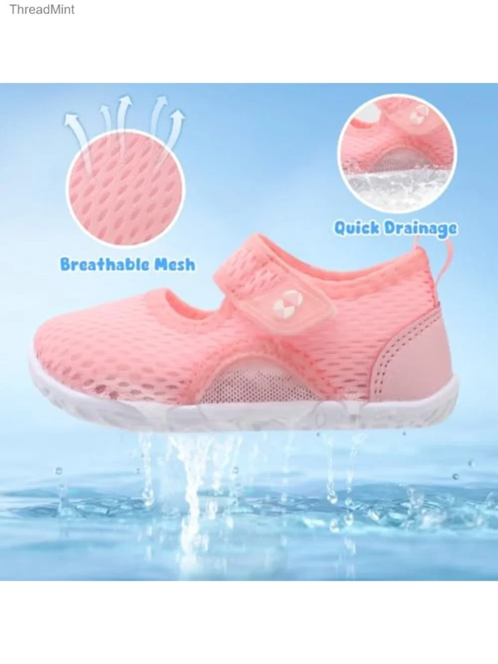 Toddler Water Shoes Boys Girls Swim Aqua Socks Barefoot Sandals Quick Dry
